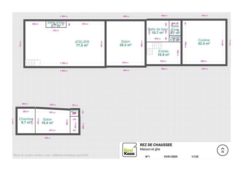 Maison - 360 m² - 10 pièces