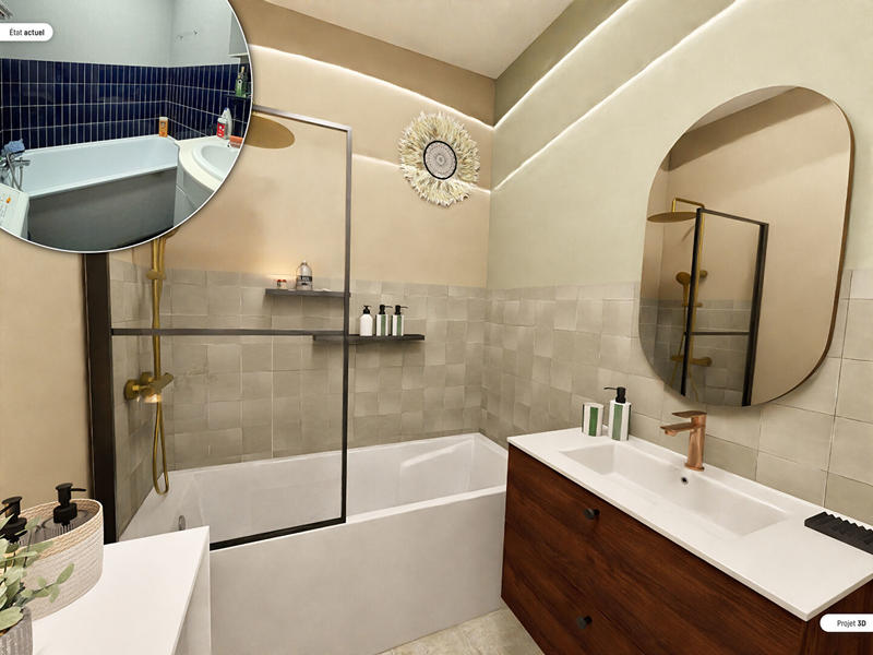 Appartement - 80 m² - 4 pièces