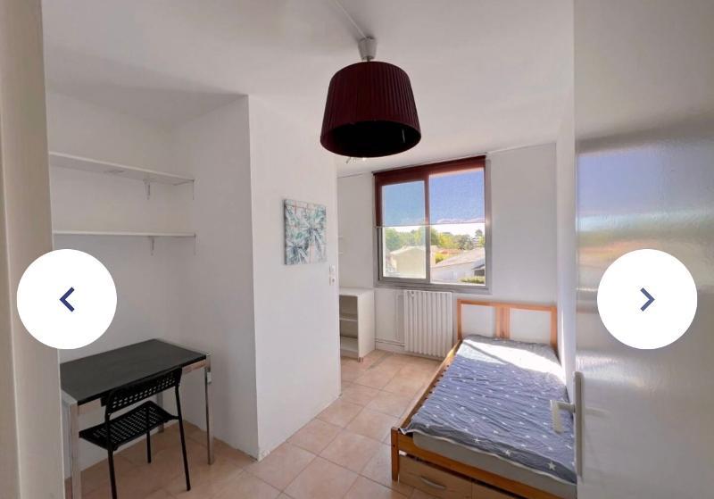 Chambre - 8 m² - 1 pièce