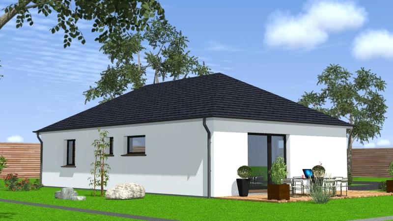 Maison - 90 m² - 5 pièces