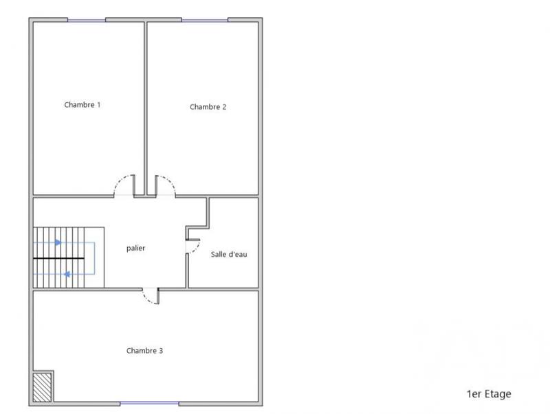 Maison - 77 m² - 4 pièces