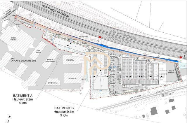 Local d'activités - 5 000 m²