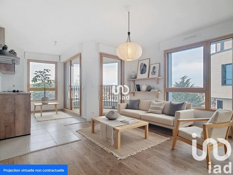 Appartement - 62 m² - 3 pièces