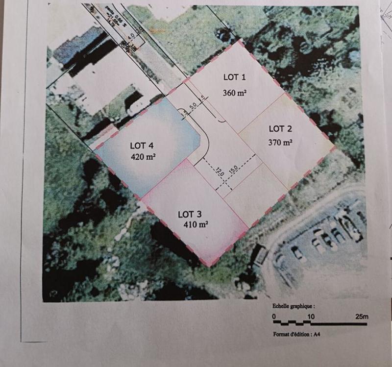 Terrain constructible - 360 m²