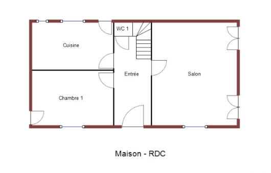 Maison - 115 m² - 5 pièces
