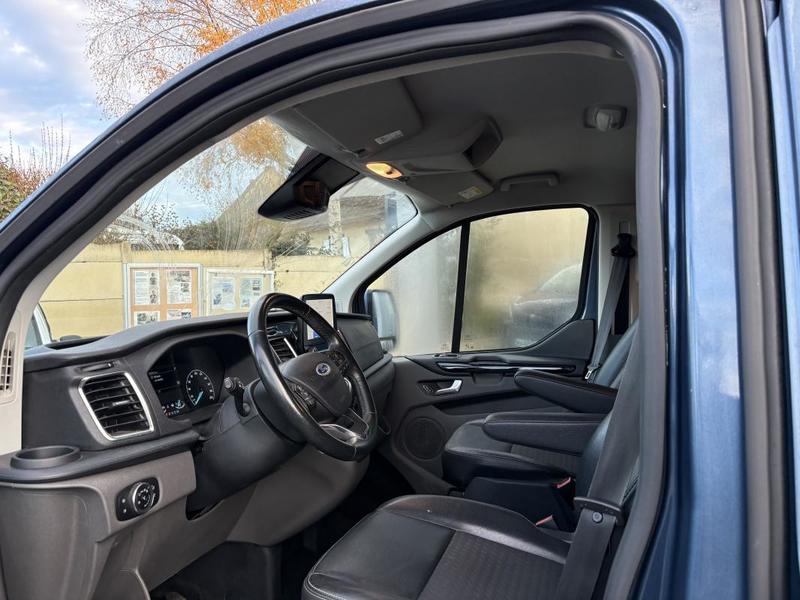 Ford Transit Custom 2.0l 185 Cv Sport L1 H1 Cabine Approfondie Bva + Attelage - 5 Places Tva Recuperable