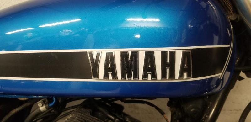 Yamaha Rd 250 yamaha bleu 0250 656
