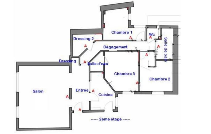 Appartement - 97 m² - 4 pièces