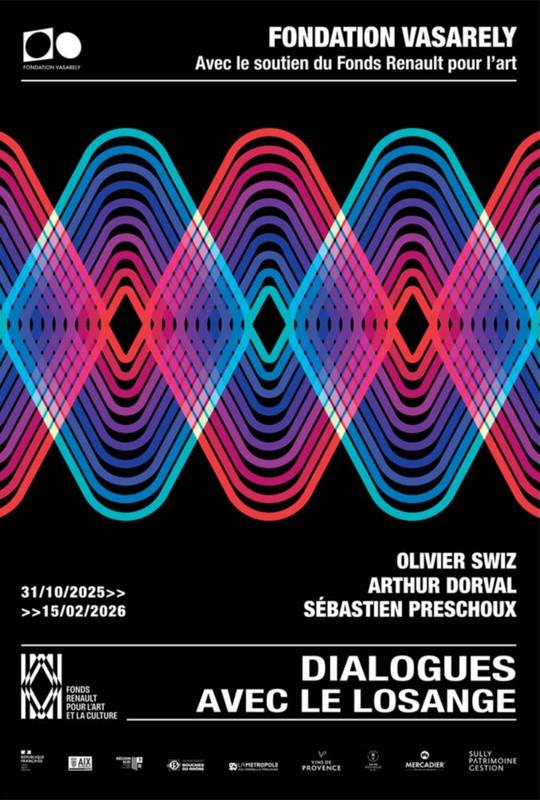 Dialogues avec le losange - Quand l’op art rencontre l’art urbain contemporain