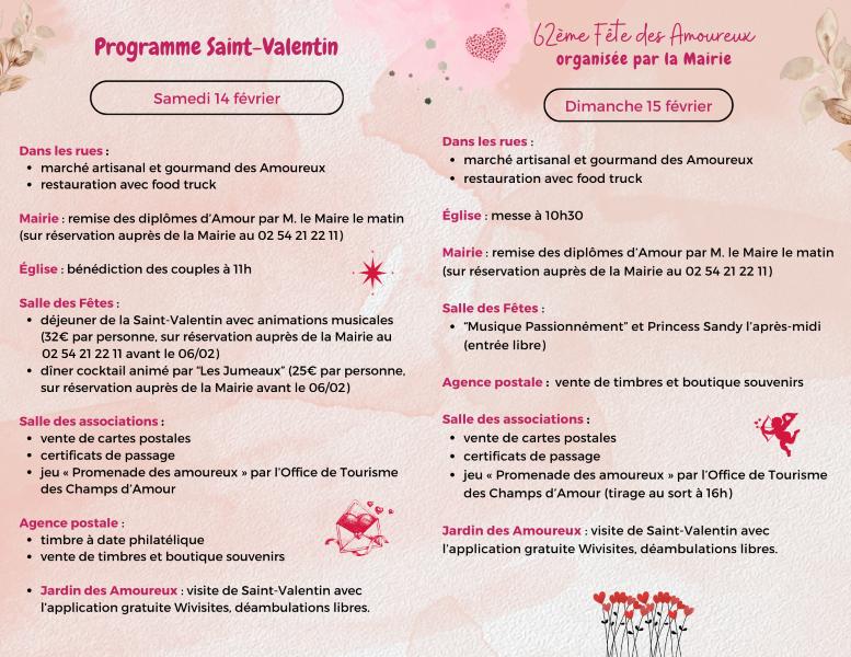 62ème Fête des Amoureux