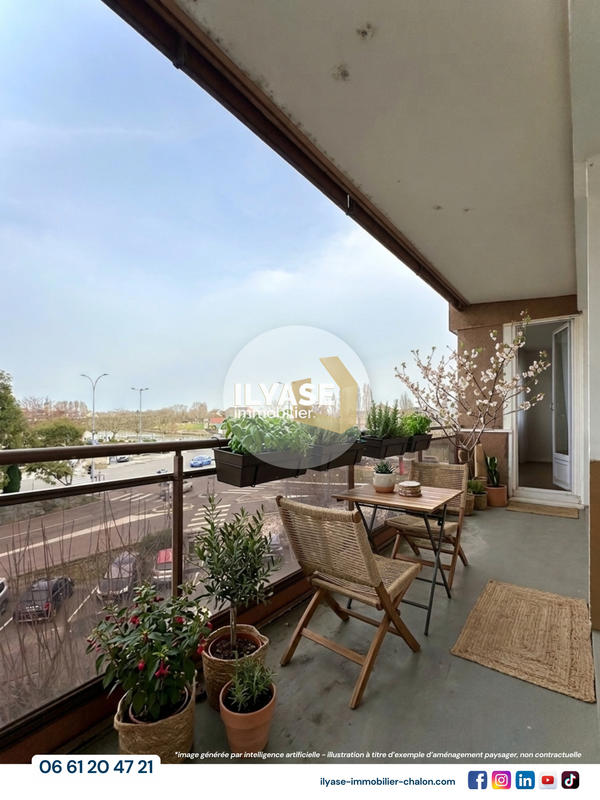 Appartement - 89 m² - 4 pièces