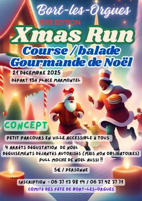 Xmas Run course/balade gourmande de Noël