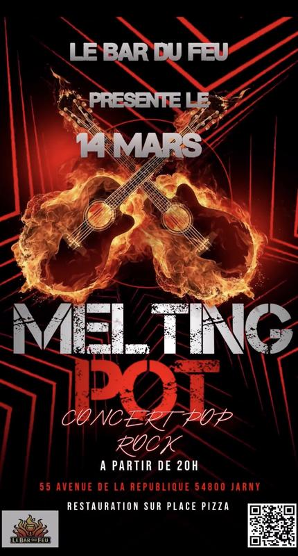 Concert Pop Rock avec Melting Pot