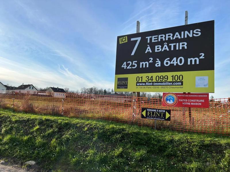 Terrain constructible - 375 m²