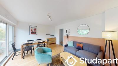 Chambre - 9 m² - 1 pièce