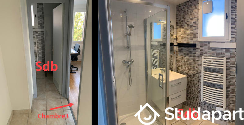 Chambre - 9 m² - 1 pièce