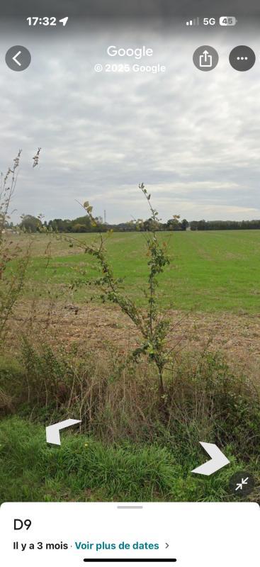 Terrain constructible - 385 m²