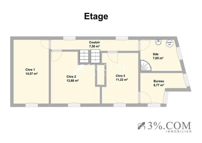 Maison de village - 141 m² - 6 pièces