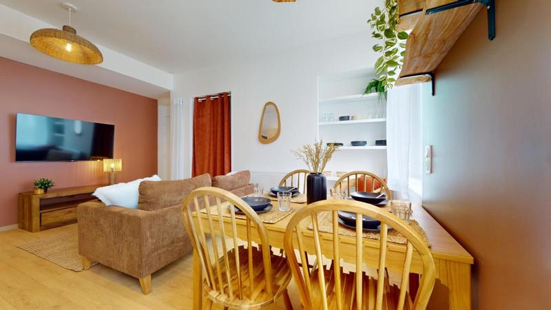 Appartement - 70 m² - 5 pièces