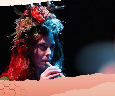 Enfants qui courent avec les loups