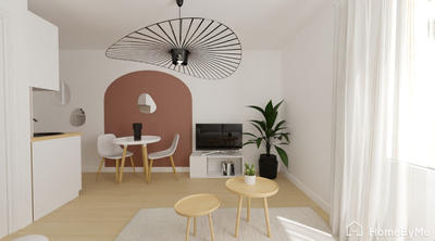 Appartement ancien - 20 m² - 1 pièce