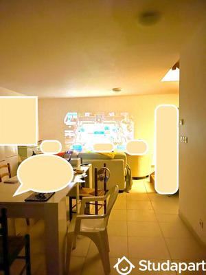 Chambre - 12 m² - 1 pièce