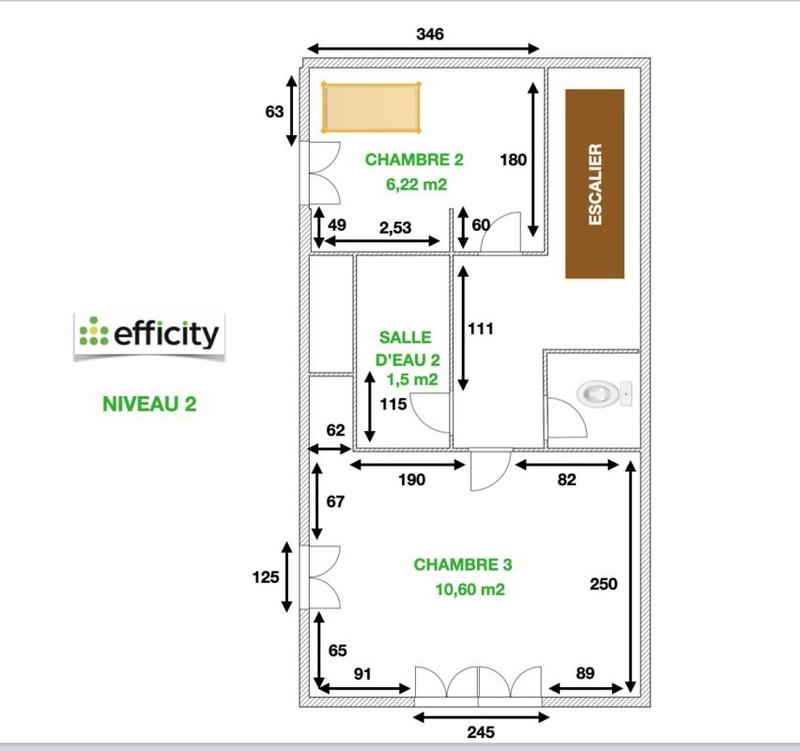 Maison - 90 m² - 4 pièces