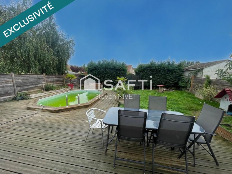 Maison - 90 m² - 4 pièces