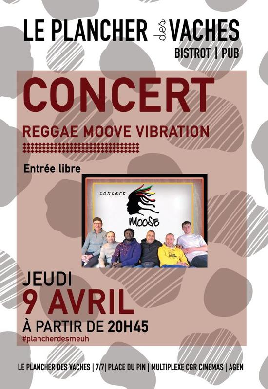 Concert Reggae Moove Vibration