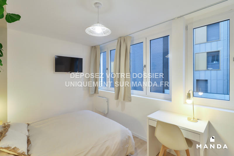 Chambre - 10 m² - 3 pièces