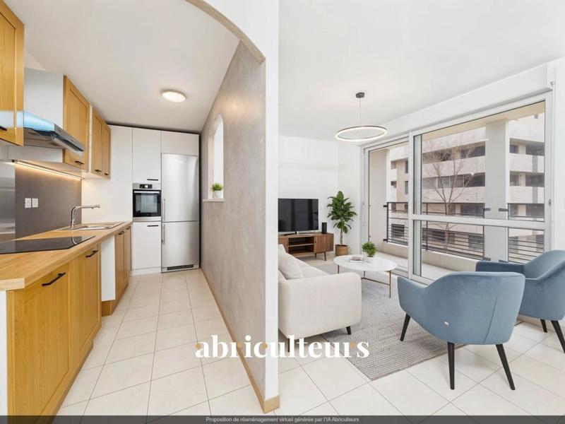 Appartement ancien - 45 m² - 2 pièces