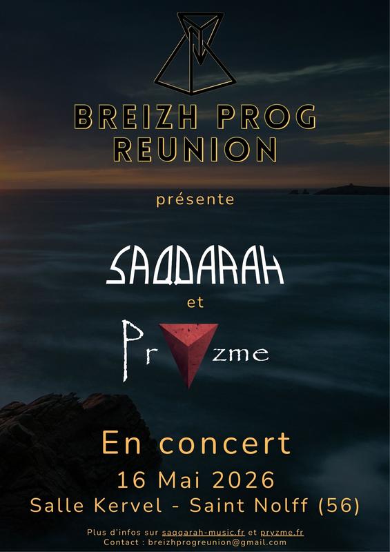 Breizh Prog Reunion présente Pryzme &amp; Saqqarah en concert