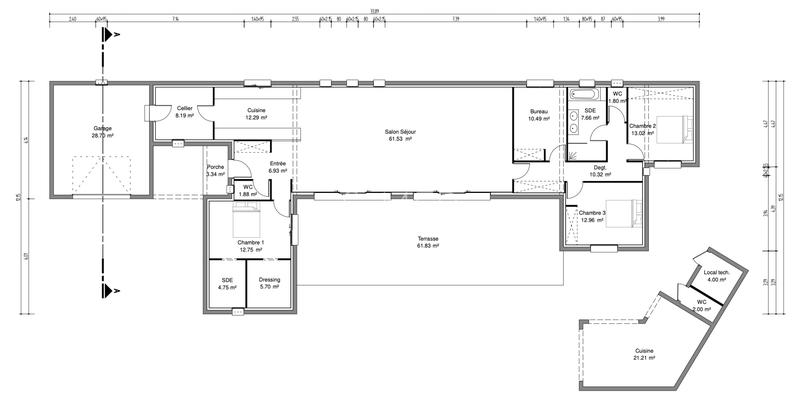 Maison - 170 m² - 5 pièces