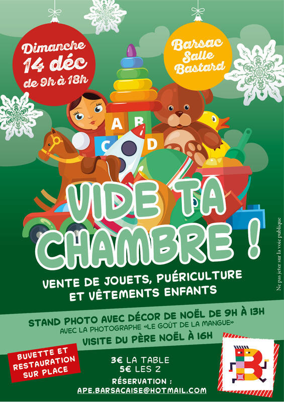 Bourse aux jouets - puériculture