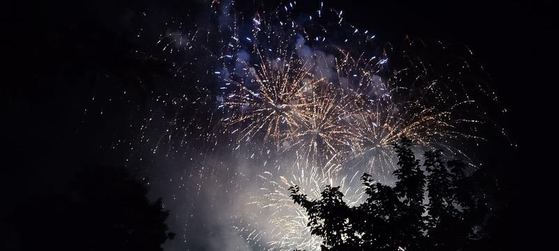 Feu d'artifice des Fêtes à Martigues