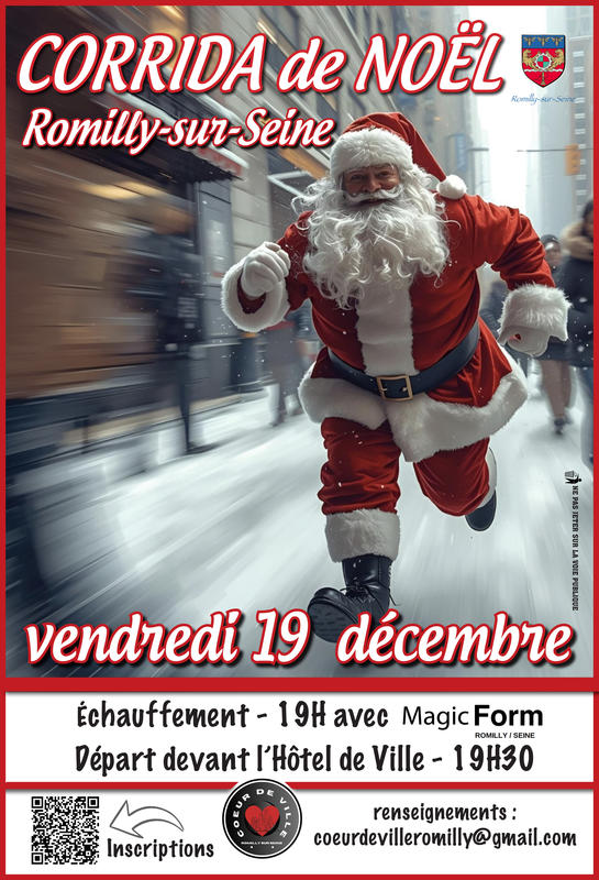 Corrida de Noel à Romilly-sur-Seine