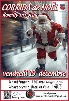 Corrida de Noel à Romilly-sur-Seine