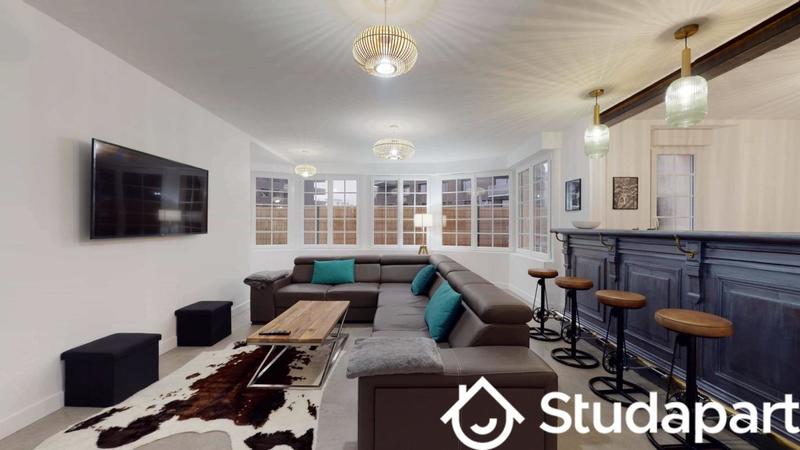 Chambre - 14 m² - 1 pièce