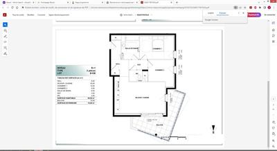 Appartement - 66 m² - 3 pièces