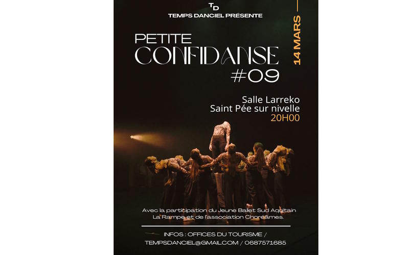 Danse : Spectacle Petite Confidanse #9 - Temps Danciel