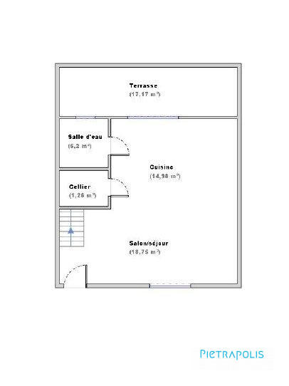 Duplex - 79 m² - 4 pièces