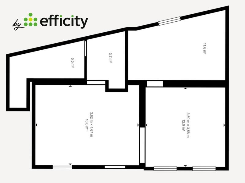 Maison - 64 m² - 4 pièces