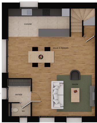 Maison - 103 m² - 4 pièces