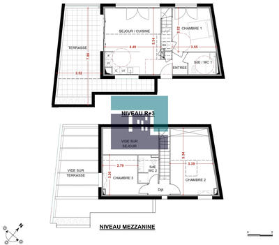 Appartement - 67 m² - 4 pièces