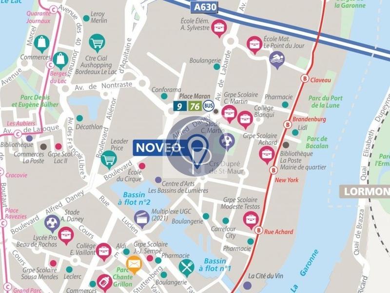 Appartement - 50 m² - 2 pièces