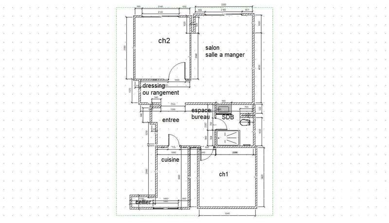 Appartement - 66 m² - 3 pièces