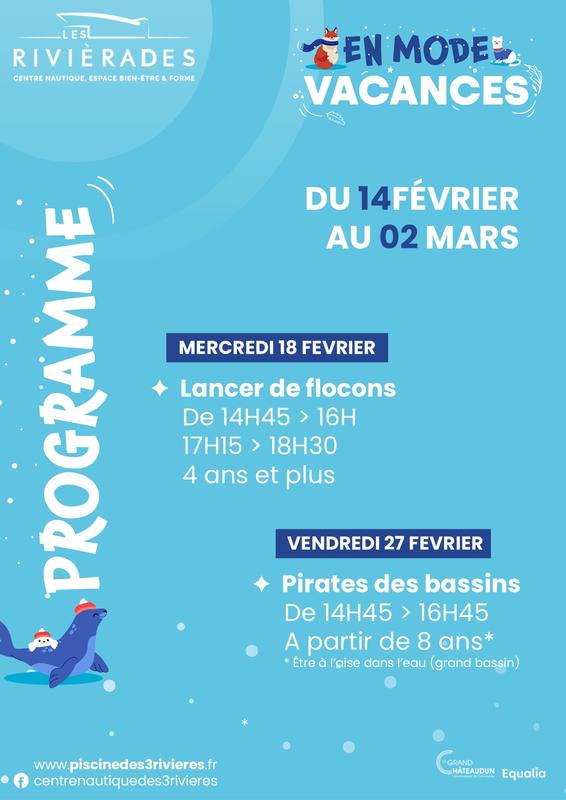 Animation Pirates des bassins à la piscine