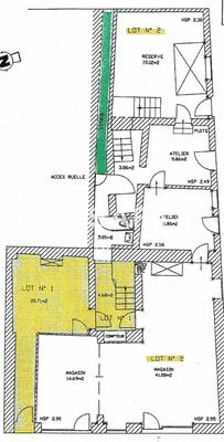 Local commercial - 150 m² - 4 pièces