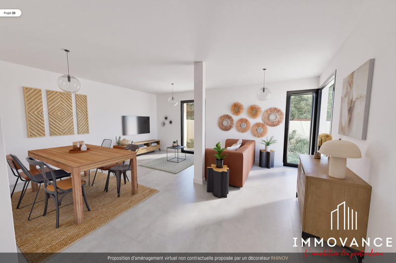 Appartement - 104 m² - 4 pièces