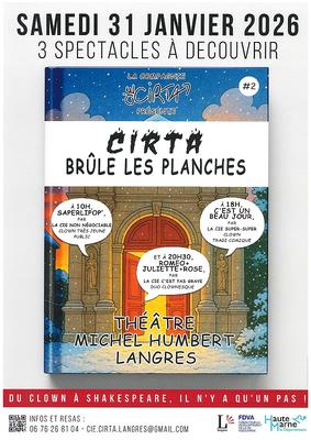 Cirta brûle les planches